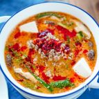 濃厚！担々風ピリ辛スープ《豆腐でヘルシー満足♪》