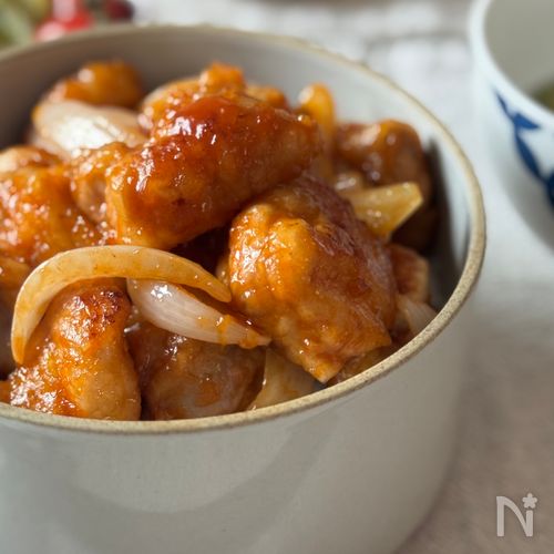 10分で完成！ごはんが進む！【BBQチキン丼】