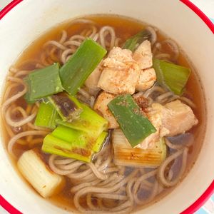 すみれの作ってみた!投稿(いつもと違う美味しさ♡『鶏南蛮そば・うどん』)