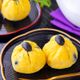 おせちにも♪レンジで簡単！黒豆りんごのクリームチーズきんとん
