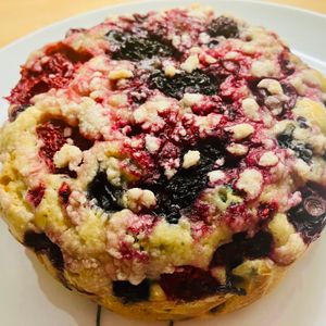 ma_miiの作ってみた!投稿(HMで！たっぷりクランブルの♪ザクザクベリーマフィン♡)