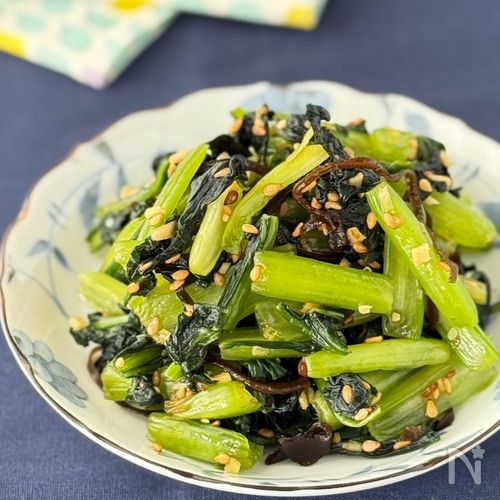 小松菜のごましょうが漬け♪ご飯が進む!簡単漬け物レシピ