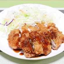 チキンカツ(串カツ屋さんソースかけ)