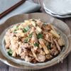 【豚ばらと長芋の梅だれ炒め】7分！大葉とおかかの風味も◎の工程4