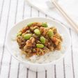 受験生に！くるみとさばの和風カレーそぼろ丼
