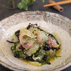 鯛のわさびオイル和え