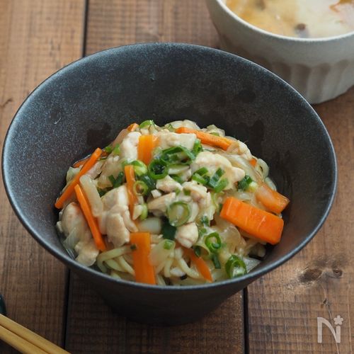 【鶏あんかけ麺】子ども爆食べ！もっと食べたいが止まらない