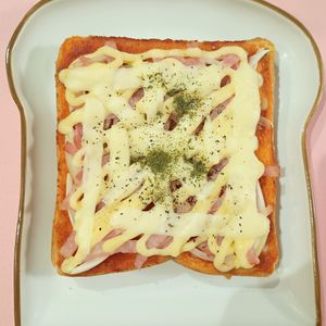 milkの作ってみた!投稿(簡単ピザトースト)