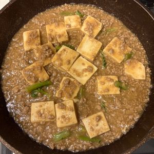 おかか昆布🍙の作ってみた!投稿(『おうちで手作り麻婆豆腐』―甜麵醬不使用Ver-)