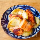 鮭とじゃがいもの無限コンソメバター【週末の作りおきおかず】