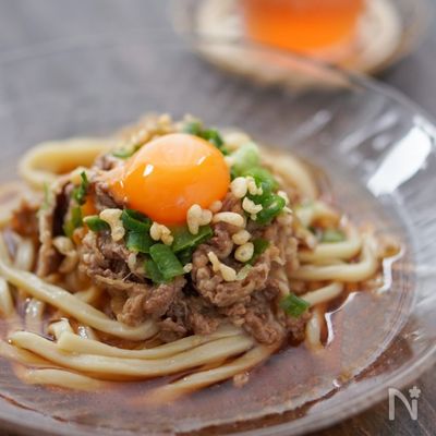 冷やし肉うどん