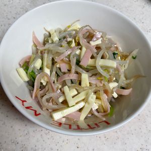 プティの作ってみた!投稿(もやしでお安く簡単副菜♪「和風チーズナムル」)