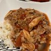 すみれの作ってみた!投稿(濃厚!豚肉ときのこのトマトハヤシ《煮込み時間たったの5分♪》)
