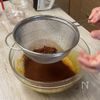 オイルの代わりは水で大丈夫！米粉のチョコレートシフォンケーキの工程3