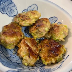 1070506の作ってみた!投稿(夫絶賛！ 豚こまでお好み焼きつくね)