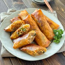 【パリッパリ！本格春巻き】基本の味♩お家でも作れる！