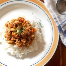 デーツのヘルシーキーマカレー