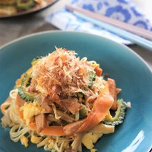 ゴーヤが美味しい♡そうめんチャンプルー