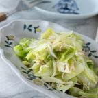 10分未満♪春キャベツとしらすのホットサラダ