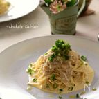ワンボウル！シラスのたらこクリーム冷製パスタ
