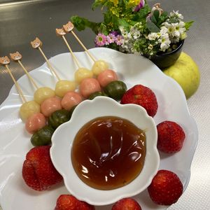 そら・ゆずの作ってみた!投稿(給食の味♪白玉フルーツポンチ風【お豆腐入りでヘルシー！】)