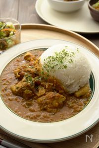 味付けは味噌だけ！和風バターチキンカレー