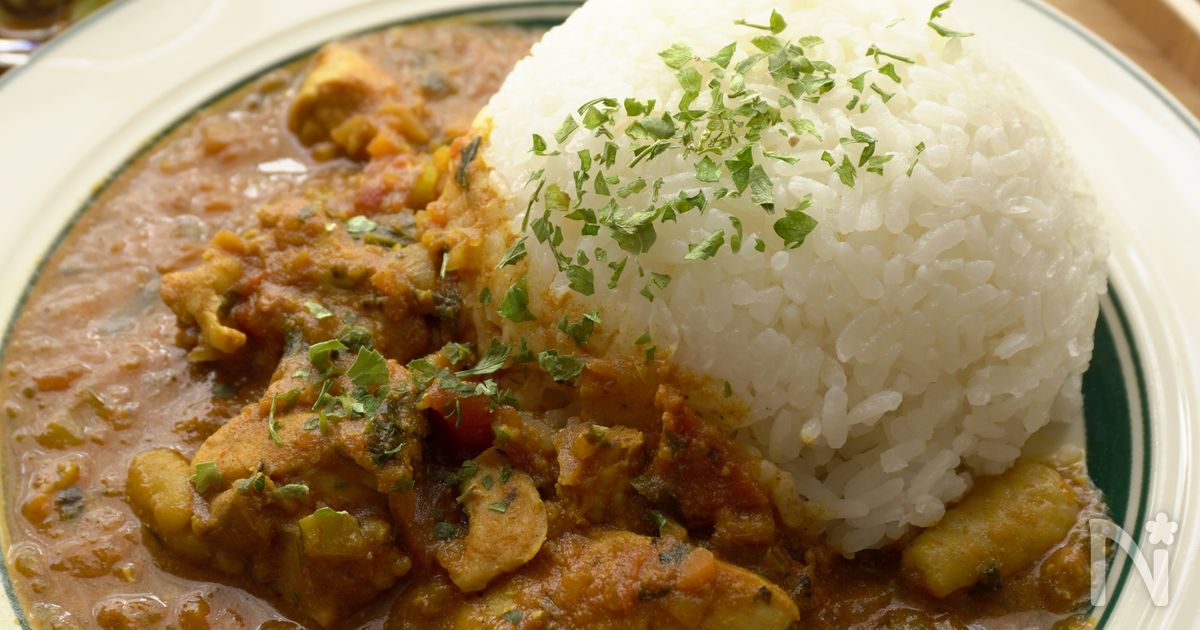味付けは味噌だけ！和風バターチキンカレー