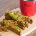 カリっと美味しい！抹茶ビスコッティ