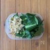レンジで5分！【小松菜の鶏がらお浸し】胡麻油香る♩の工程1