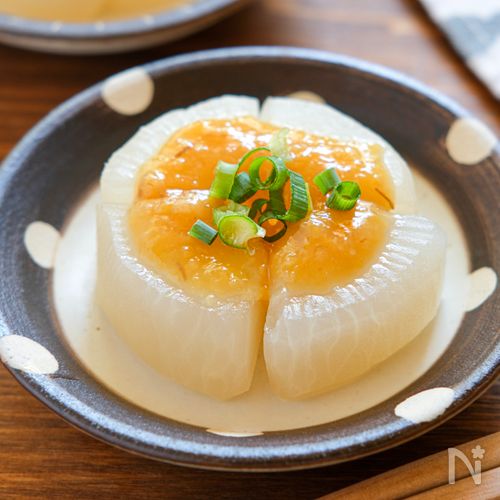 【ひと口ふろふき大根】白だしで簡単！甘味噌仕立て♪