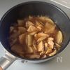 厚切り豚肉とごぼうのこってり煮の工程5