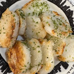 tanu🌿の作ってみた!投稿(揚げずにカリカリ♪【長芋ののりしお焼き】旨すぎ注意！)