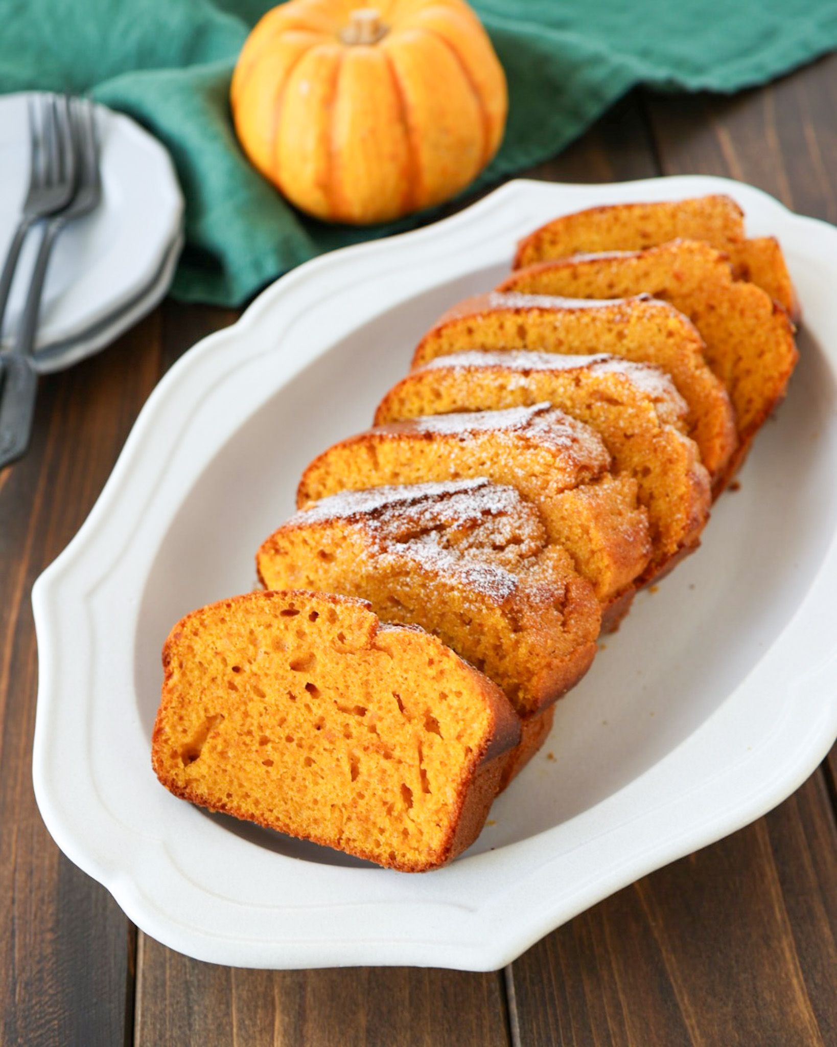 ホケミで簡単！かぼちゃのパウンドケーキ】ふわふわしっとり