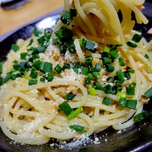 ヴェルの作ってみた!投稿(発酵食品同士だから文句なしの美味しさ！味噌バター納豆パスタ)