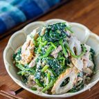 【隠し味は〇〇】ほうれん草とちくわのツナマヨ和え