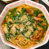 【豚肉ニラの辛ラーメン】にんにく香る♪やみつき旨辛!