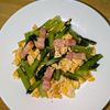 joe sanの作ってみた!投稿(簡単味付け♪小松菜とたまごのコンソメ炒め)