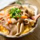 ワンパンで作る！【豚肉ときのこのとろたま和風丼】