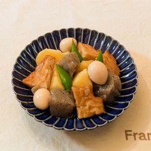 𝔂𝓾𝓶𝓲🍓の作ってみた!投稿(じゃがいもとうずらの卵のおでん風煮物【作り置き】)