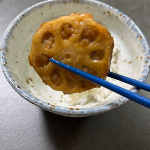 理子の作ってみた!投稿(れんこんと豚ひき肉の挟み焼き(動画あり))