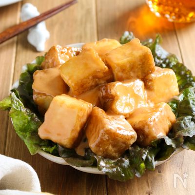 エビマヨならぬ⁉︎絶品、厚揚げマヨ！！