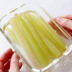 春だけの楽しみ「ふきの下処理（あく抜き）」