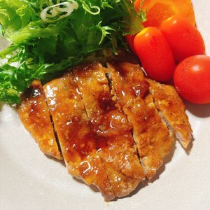 すばるの作ってみた!投稿(ごはんがすすむ♪豚ロースのガーリックソテー)