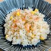 まゆのの作ってみた!投稿(たっぷりとうもろこしのピラフ)