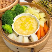 せいろで温野菜 バーニャカウダ風