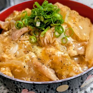 まゆのの作ってみた!投稿(【ワンパン♪白菜と豚肉のとろたま中華丼】男子受け抜群丼)