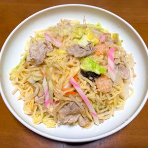 Nao★彡の作ってみた!投稿(焼きそば麺で簡単５分♪
絶品焼きちゃんぽん)