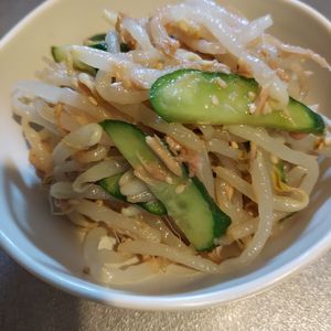 906994の作ってみた!投稿(【もやしときゅうりの旨だれナムル】無限に美味しい…簡単副菜♡)