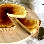 材料４つ！オーブンなしでチーズケーキタルトの作り方！