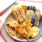 油処理いらず！揚げない天ぷら3種盛り